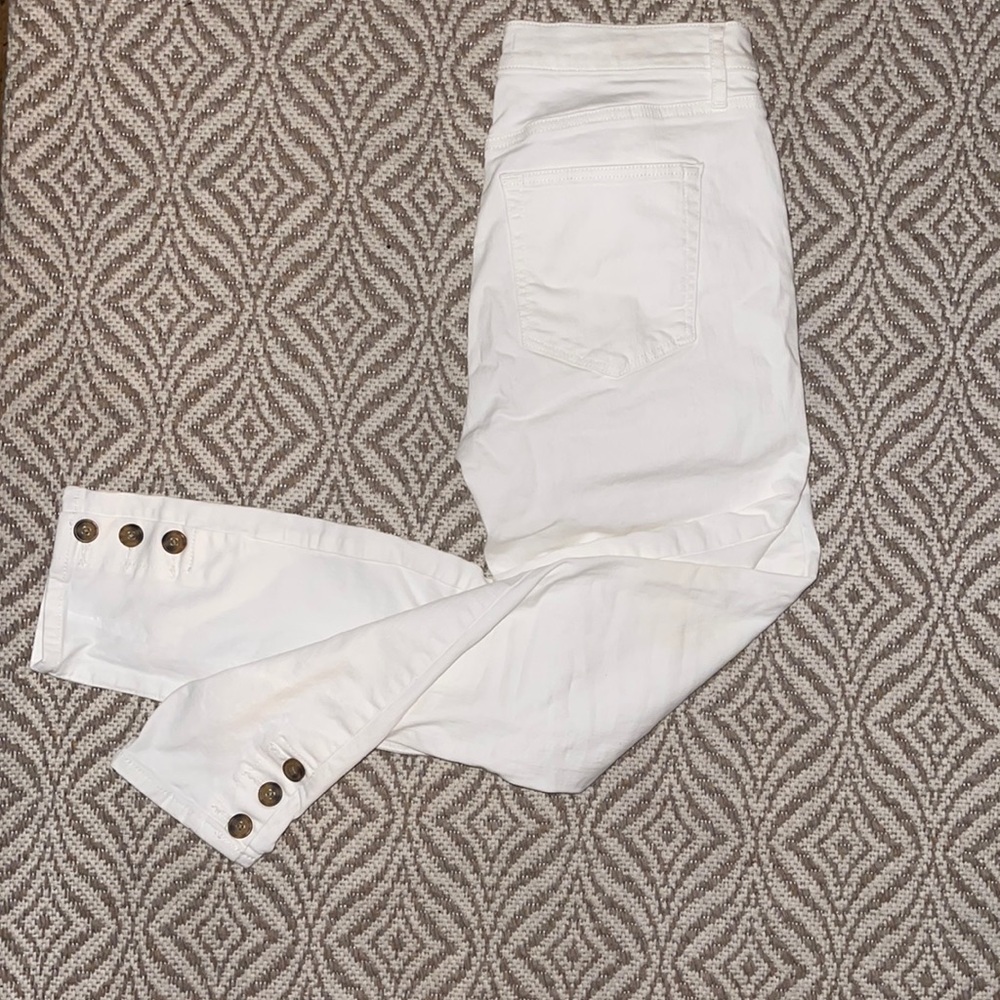 Ann Taylor Loft Jeans (with button accents)